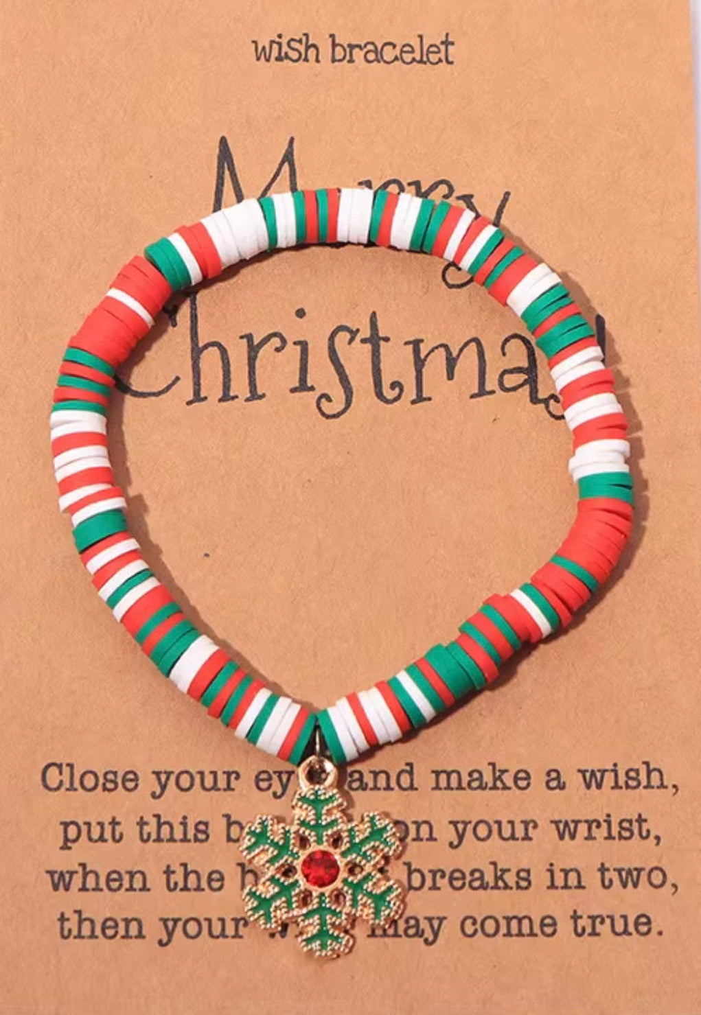 Christmas Wish Bracelets