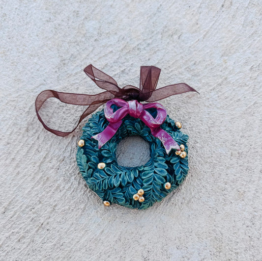 Christmas Wreath Tree Ornament